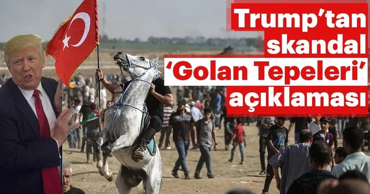 ABD Başkanı Donald Trump’tan skandal İsrail açıklaması