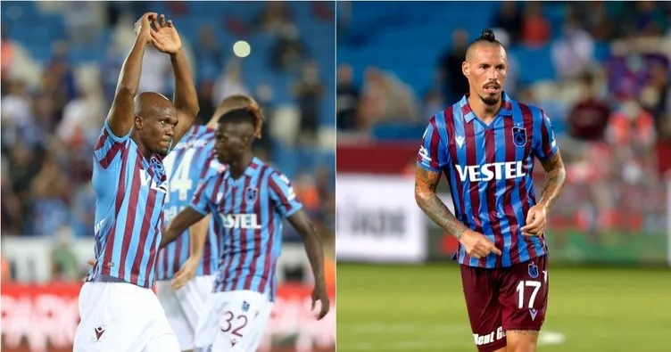 Nwakaeme ve Hamsik’ten müthiş performans! Trabzonspor istatistiklerde yükselişe geçti...
