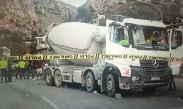 Beton mikseriyle çarpışan motosikletteki 2 kişi öldü #hatay