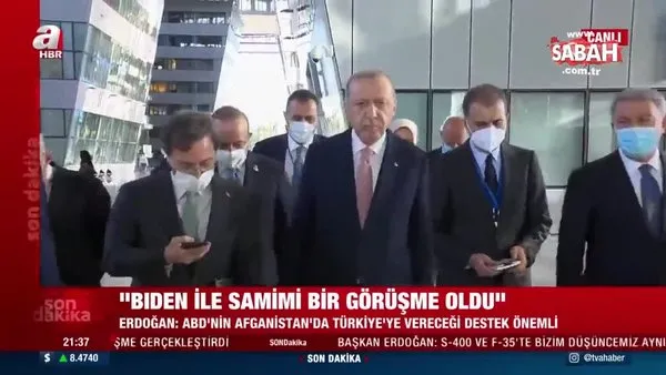 Başkan Erdoğan ve Türk heyeti NATO karargahını terk etti | Video