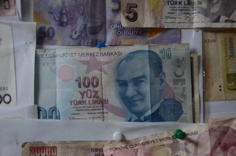 10 lira görünümlü 100 lira görenleri şaşkına çeviriyor...