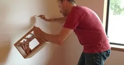 Öyle bir şey yaptı ki...Kızının odasını peri evine çevirdi!