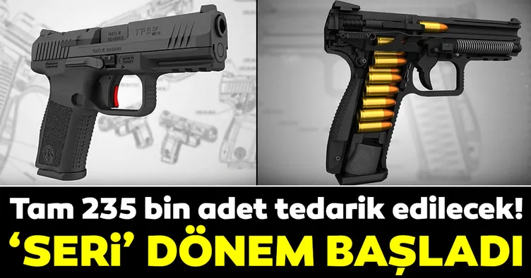 Yerli tabanca üretiminde seri dönem