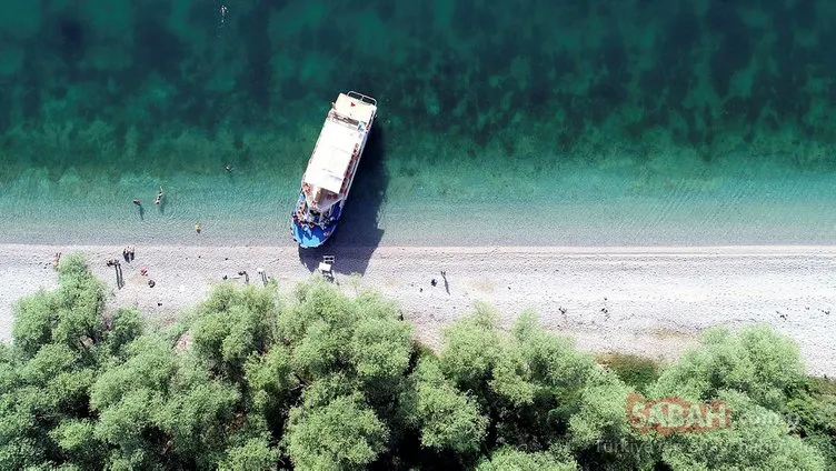 Van Gölü’nün saklı koyları turistleri bekliyor