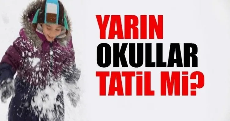 Bolu’da okullar tatil mi? - 21 Kasım Salı okullar tatil olacak mı? - İşte yanıtı