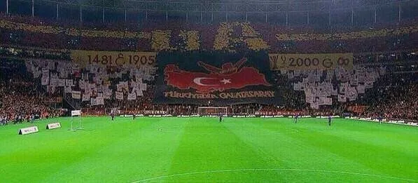 Galatasaray - Beşiktaş maçından kareler