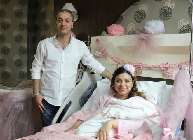 ilk tup bebek anne oldu son dakika