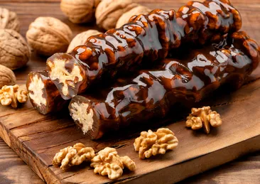 Püf noktası şırasında saklı! Evde cevizli sucuk yapmanın en kolay yolu: Asla çatlamayan tarif...