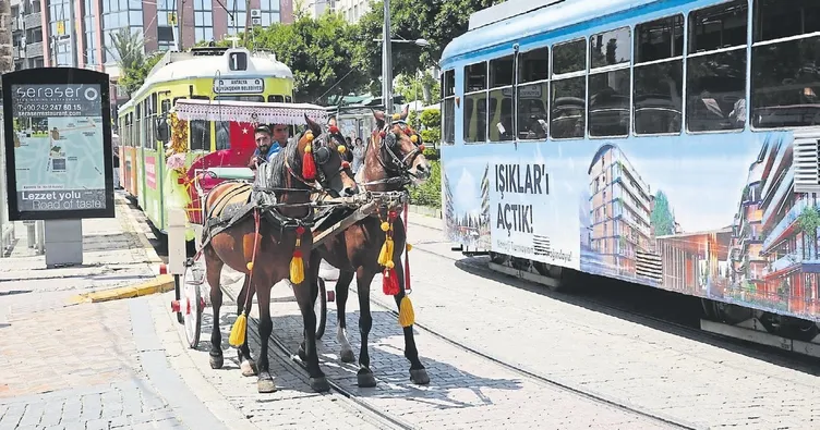 Faytonlar kaldırıldı