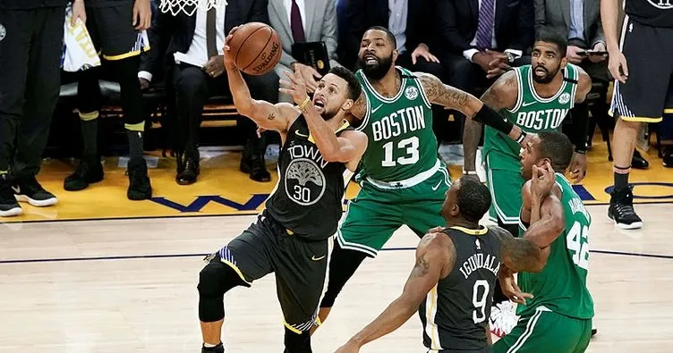 Warriors, Celtics’i Curry ile devirdi