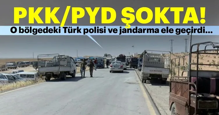 Son Dakika: Münbiç’te devriye gezen Türk askerini gören PKK/PYD şokta!