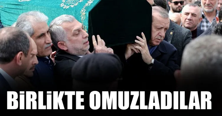 Cumhurbaşkanı Erdoğan, Abdurrahman Külünk’ün cenaze törenine katıldı