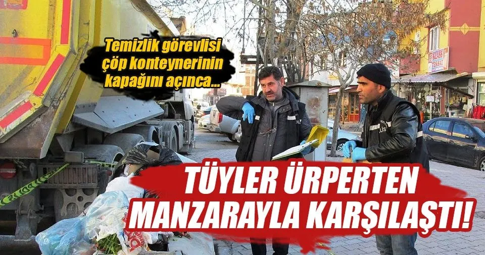 Gaziantep�te, çöp konteynerinde bebek cesedi bulundu Son Gaziantep�te, çöp konteynerinde bebek cesedi bulundu Son