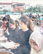 Okullarda iftar sofraları kurulacak