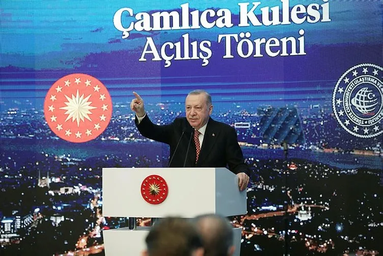 Avrupa'nın en yükseği İstanbul'un yeni simgesi Çamlıca Kulesi açıldı