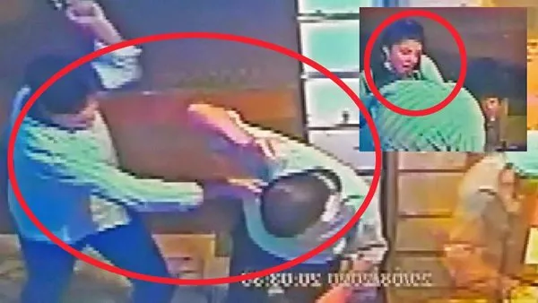Bursa'da görülmemiş vahşet! Kız arkadaşını ellediğini iddia ettiği adamı tabanca kabzası ile döverek katletti | Video
