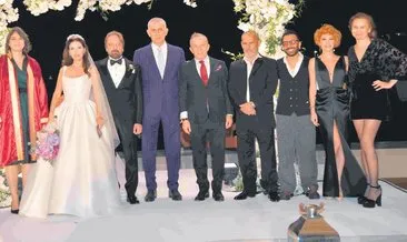 İş, sanat ve spor dünyası düğünde buluştu #istanbul