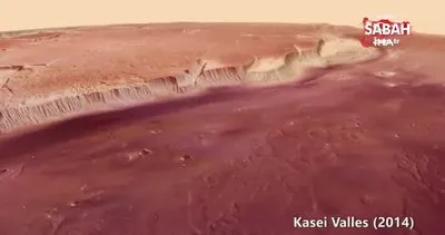 Kızıl Gezegen Mars’tan nefes kesen 15 yıllık görüntüler