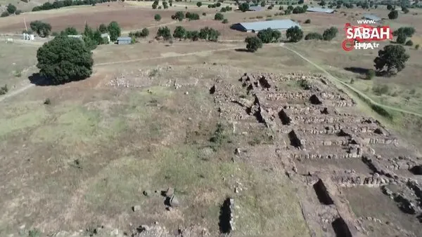 Şapinuva’da 3 bin 500 yıllık hububat silosu bulundu | Video