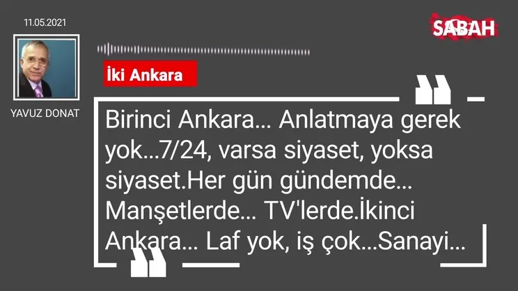 Yavuz Donat | İki Ankara