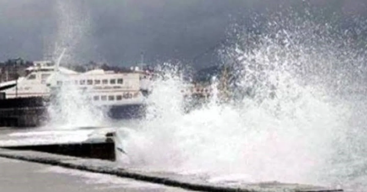 Ido Ve Sehir Hatlari Ndan Vapur Seferleri Aciklamasi O Vapur Seferleri Iptal Oldu Son Dakika Haberler