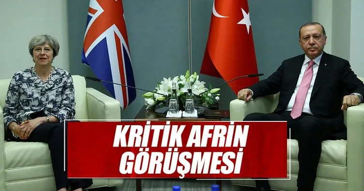 Cumhurbaşkanı Erdoğan, İngiltere Başbakanı May ile telefonda görüştü