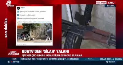 ODA TV’den Kız yurdunda silah yalanı. İşte belgesel için kullanılan oyuncak silahlar | Video