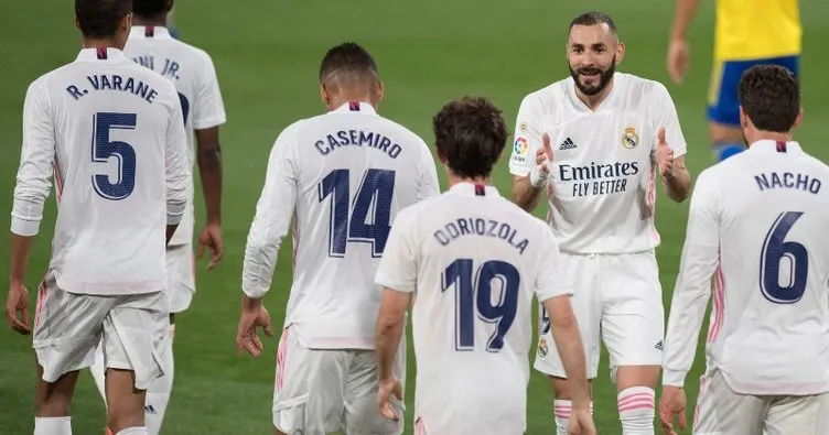 Cadiz’i farklı deviren Real Madrid maç fazlasıyla lider oldu