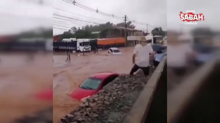 Paraguay’da sel: 2 ölü | Video