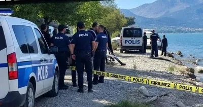 Eğirdir Gölü kenarında erkek cesedi bulundu #isparta