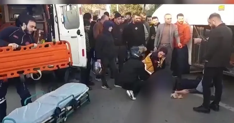 Servis şoförü sokak ortasında öldürüldü!