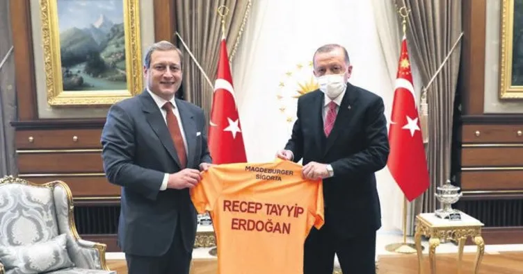 Başkan Erdoğan Elmas’ı kabul etti