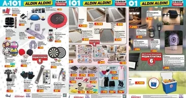 ALDIN ALDIN! A101 AKTÜEL KATALOG 23 Nisan 2026: İndirimli ürünlerde neler var?