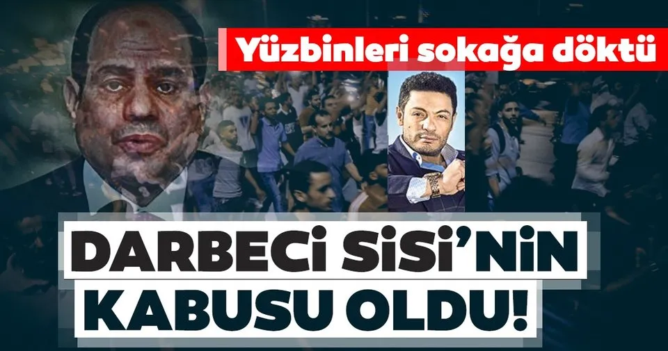 Darbeci Sisi'ye karşı halk sokağa dökülmüştü! Darbeci Sisi'nin kabusu Muhammed  Ali... - Dünya Haberleri