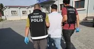 Polis araçtaki özel düzenekte 2 kilo 730 gram uyuşturucu yakaladı