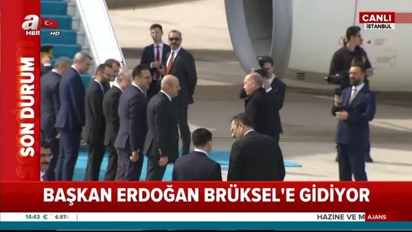 Cumhurbaşkanı Erdoğan'ın resmi törendeki dikkat çeken koronavirüs hassasiyeti kamerada | Video