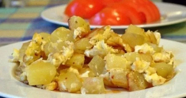 Yumurtali Patates Tarifi Yumurtali Patates Nasil Yapilir Yumurta Yemekleri Haberleri