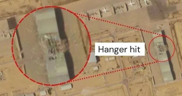 İran’ın vurduğu hava üssünde ağır hasar! İsrail o görüntüleri yayınladı: Hangarlar paramparça oldu!