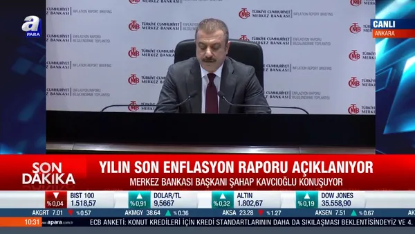Merkez Bankası Başkanı Kavcıoğlu'ndan faiz indirimi ve döviz rezervi mesajı