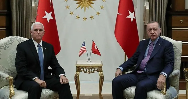 Başkan Erdoğan ve Pence görüşmesi sona erdi