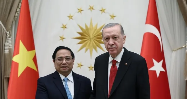 Başkan Erdoğan, Vietnam Başbakanı Chinh’i kabul etti Başkan Erdoğan, Vietnam Başbakanı Chinh’i kabul etti