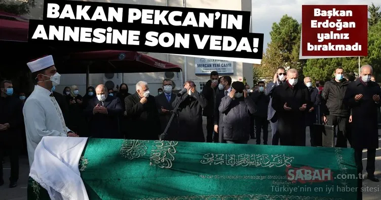 SON DAKİKA | Ticaret Bakanı Ruhsar Pekcan’ın annesine son veda! Başkan Erdoğan yalnız bırakmadı