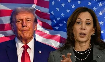 Harris ve Trump kozlarını canlı yayında paylaştı