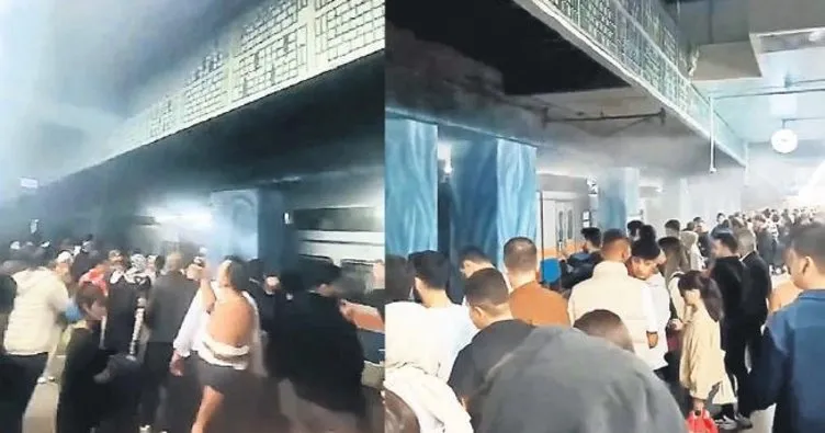 Yenikapı Metro İstasyonu’nda yangın paniği