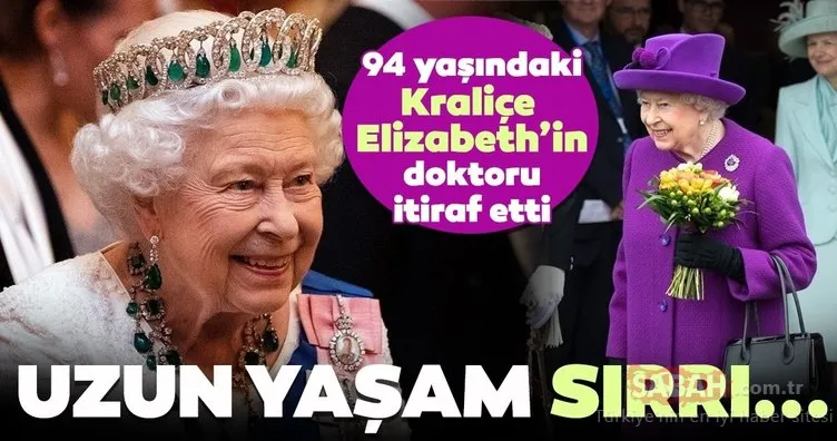 94 yaşındaki Kraliçe II. Elizabeth’in uzun yaşam sırrı ortaya çıktı!