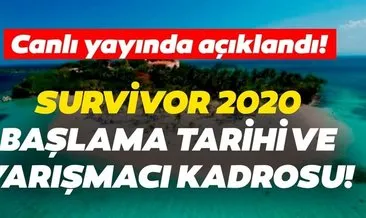 Survivor yarışmacıları 2020 tam kadro açıklandı! Gönüllüler ve Ünlüler takımında kimler var? Survivor ne zaman başlayacak?