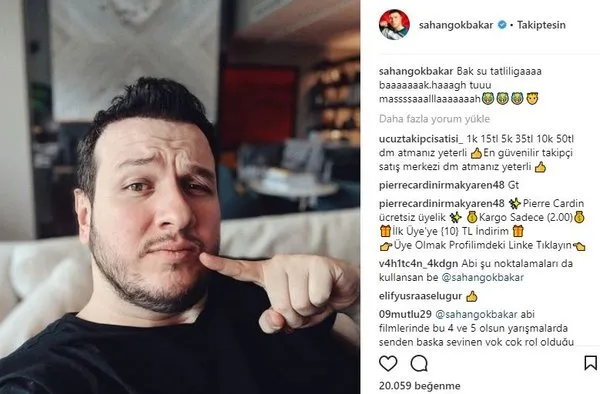 Ünlü isimlerin Instagram paylaşımları (21.01.2018)