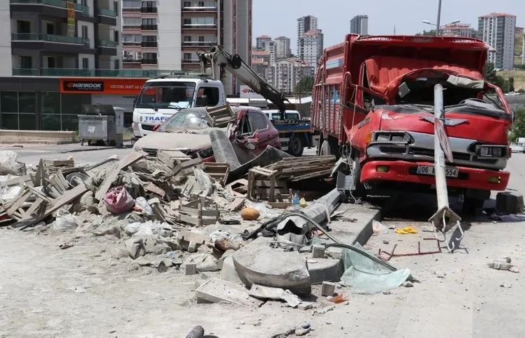 Ankara'da feci kaza! Ortalık savaş alanına döndü! Görgü tanıklarından korkunç sözler...