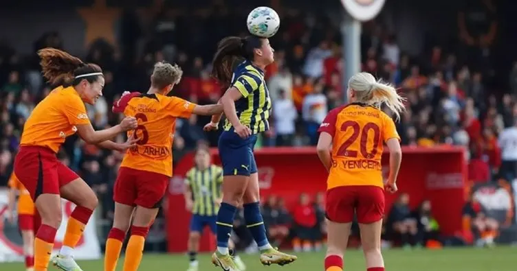 Son dakika: Kadın Futbol Ligi’nde derbi zamanı! Ezeli rakipler Galatasaray ve Fenerbahçe karşı karşıya...