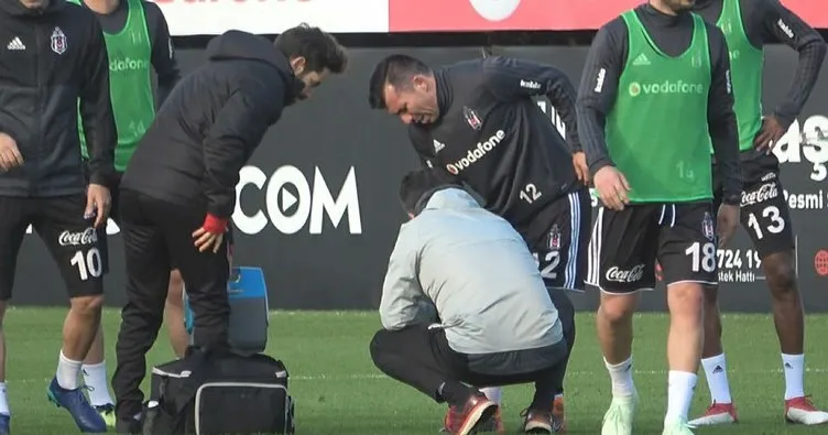 Beşiktaş’ta Gary Medel korkuttu
